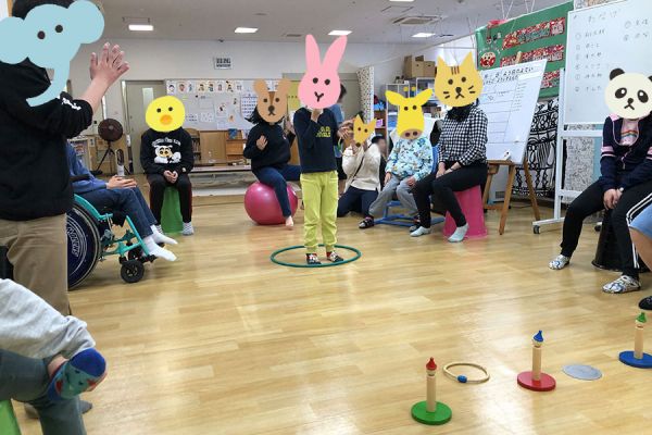 よーく、ねらって！